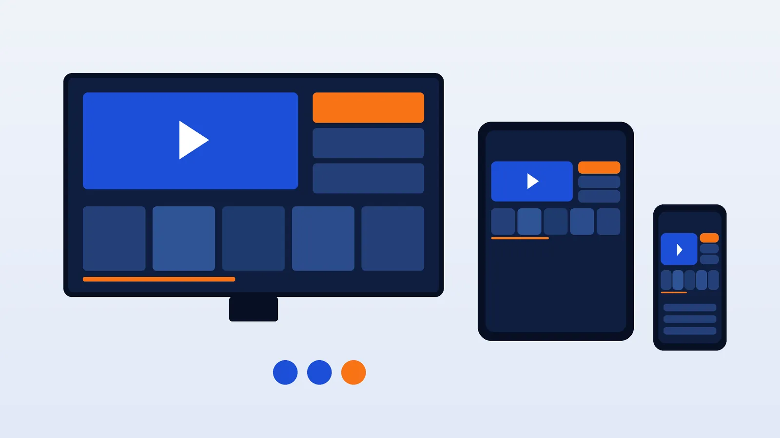 IPTV-abonnement kijken op tv, tablet en telefoon tegelijk